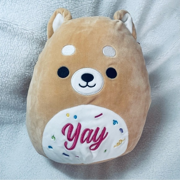 10" Squishmallows Angie Yay Dog Plush Toy - Picture 2 of 6